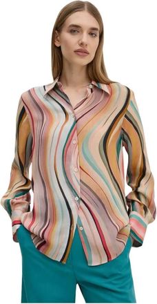 Paul Smith Swirl Print Shirt - Dames - Overhemden - Veelkleurig - S - Overhemden