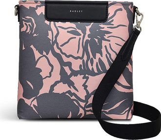 Radley London Southwell Gardens Floral Small Crossbody Bag in Black at Nordstrom Rack