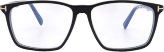 Tom Ford Blue Light Block Square Mens Eyeglasses FT5959-B 001 56