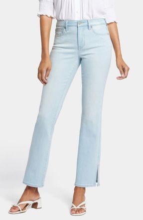 NYDJ Barbara Side Slit Bootcut Jeans in Oceanfront at Nordstrom, Size 00