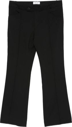 Ernest W. Baker Pressed-crease Flared Trousers