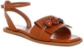 London Rag Morgine Ankle Strap Sandal in Tan at Nordstrom Rack, Size 7.5