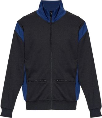 Kenzo Boke Flower 2.0 Geborduurde Track Jacket - Heren - Vesten met rits - Zwart - S - Hoodies & sweatvesten
