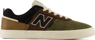 New Balance Hombre NB Numeric Jamie Foy 306 en Marr&oacute;n/Negro, Gamuza/Malla, Talla 40.5