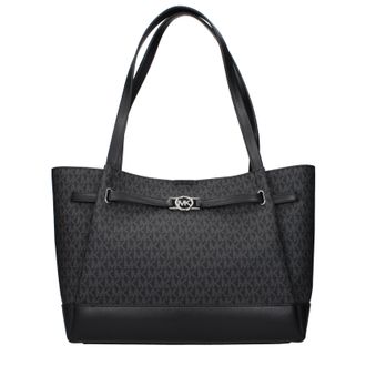 Michael Kors Reed Umh&auml;ngetasche f&uuml;r Damen aus schwarzem Stoff