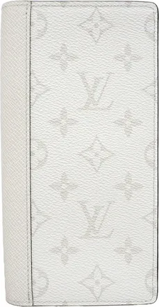 Louis Vuitton White Long Wallet (Bi-Fold) (Pre-Owned)