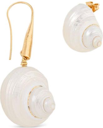 Forte_Forte Golden Shell Drop Earrings