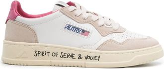 Autry Medalist Low sneakers - women - Calf Leather/Fabric/Calf Leather/Rubber - 41 - White