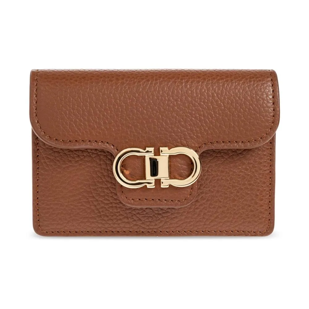 Saldi Portafogli Ferragamo in Marrone: Acquista fino a fino al