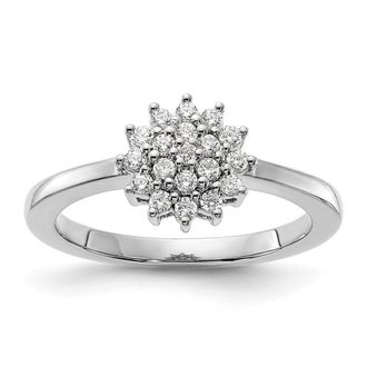 Diamond2Deal 14k Gold Lab Grown Diamond Wedding Band Ring 0.3Ct Clarity- VS Color- G-H