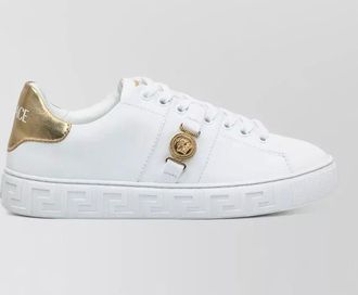 Versace leather low-top sneakers