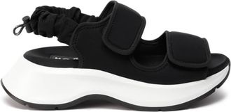 Hogan Chunky Touch-Strap Sandals
