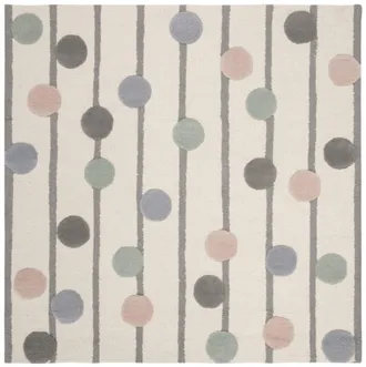 Safavieh Alfombra lana marfil/multicolore 152 x 152 cm