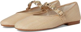 Dolce Vita Relan Womens Shoes Leather Nautral : 8.5 M, Leather/Raffia
