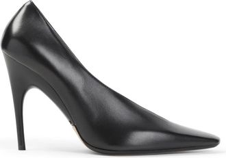 Balenciaga Duchesse Pomp - Dames - Pumps - Zwart - 38 EU - Leer - Schoenen