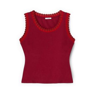 Motivi Mujer, Camisetas, Rojo, Talla: M
