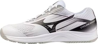 Mizuno Cyclone Speed 5 Volleyball Wide Width 3E White Black V1GA258059