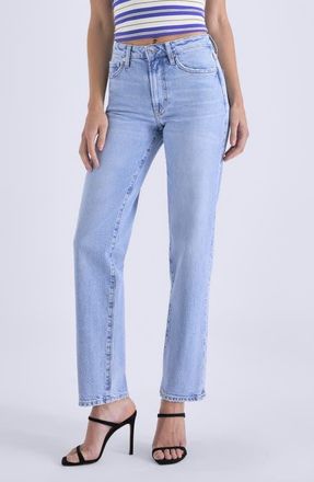 Pistola Denim Aleks Ankle Straight Leg Jeans in Aegean at Nordstrom, Size 26Regular