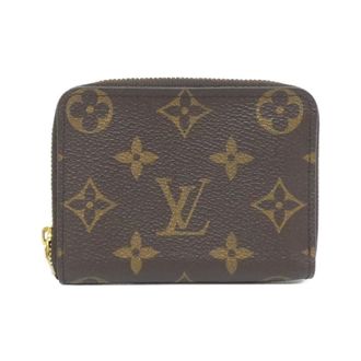 Louis Vuitton Marron Coated Canvas Coin Purse/Coin Case (Pre-Owned)