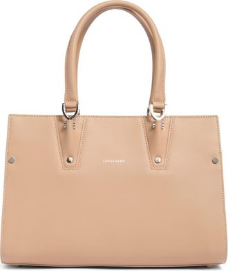 Longchamp Paris Premier Small Tote in Sand at Nordstrom Rack