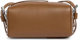 AllSaints Miro Barrel Crossbody Bag in Sepia Brown at Nordstrom Rack