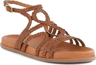 Seychelles Sweet Emotion Ankle Strap Sandal in Tan at Nordstrom, Size 10