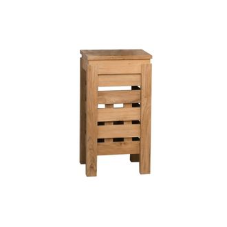 Wanda Collection Mueble peque&ntilde;o para cuarto de ba&ntilde;o wc de teca 40 cm