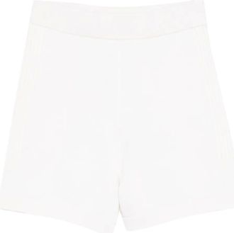 Fedeli Geribbelde shorts - Wit