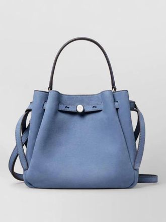 Tory Burch romy nubuck bucket shoulder bag
