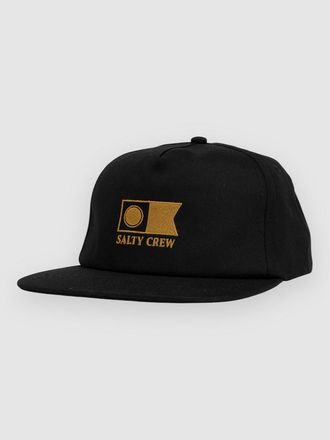 Salty Crew Flagship Snapback Cap schwarz
