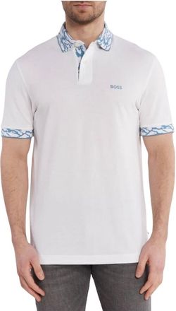 HUGO BOSS Heren, Tops, Wit, Maat: XL Katoen