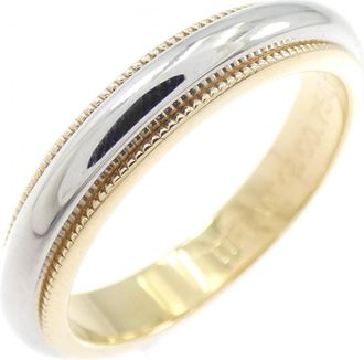 Tiffany & Co. Platinum Yellow Gold Yellow Gold (18K) Platinum 950 Band Ring (Pre-Owned)