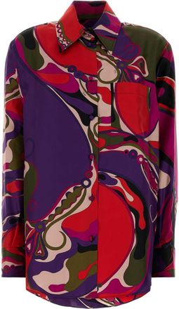 Emilio Pucci Emilio Pucci Printed Silk Shirt