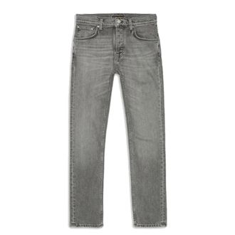 Nudie Jeans Heren, Jeans, Blauw, Maat: W30 L32 Katoen