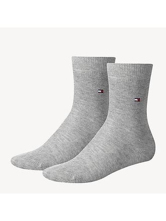 Tommy Hilfiger Set van 2 paar enkelsokken met geborduurde vlag