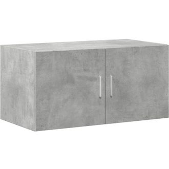 vidaXL Vidaxl - Wall Cabinet Concrete Grey 80x42.5x40 cm Engineered Wood