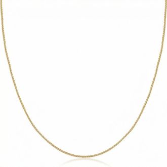 Pompeii3 14k Gold Wheat Round Chain 18.7mm 1.61grams With Lobster Clasp