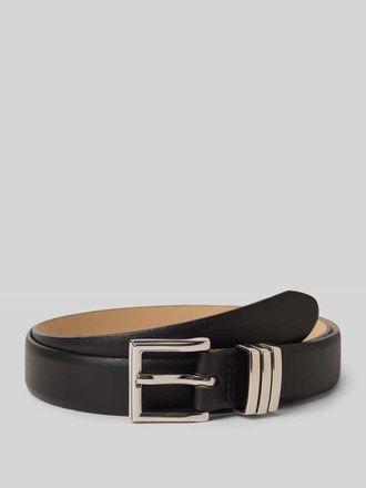 Weinmann Weinmann Gürtel aus Nappaleder mit Dornschließe in BLACK, Größe 100