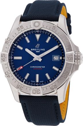 Breitling Pre-owned Breitling Avenger Automatic Blue Dial Mens Watch A17328101C1X1