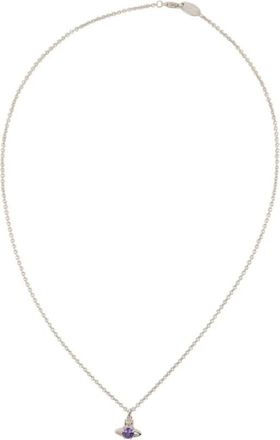 Vivienne Westwood Accessoires, Dames, Grijs, ONE Size, Reina Hangerketting
