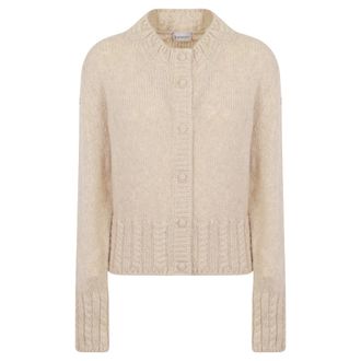 Moncler C&aacute;rdigan - Knitwear - Mujer - Beige - XL