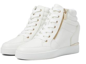 Aldo Ereliclya Sneakers Womens White Mid Top Comfort Shoes Hawk2924