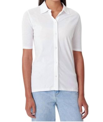 Goldie London Organic Clean Shirt In White