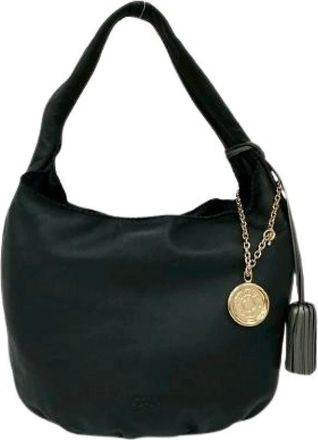 Loewe Pre-owned Shoulder Bags, female, Black, Size: ONE SIZE Pre-owned Shoulder Bag