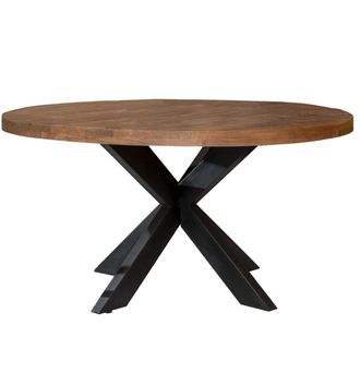 Moloo Mesa de comedor redonda 4/6 personas d150 cm madera
