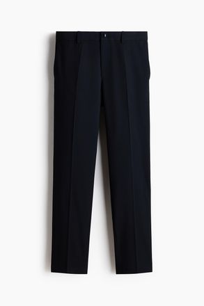 H&M Elegante Hose in Slim Fit - Dunkelblau