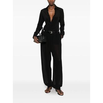 Mazzarelli Silk Shirt - Black