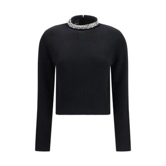 Pinko Turtleneck Jumper - female - PINKO - Turtlenecks - Black - XS - Knitwear