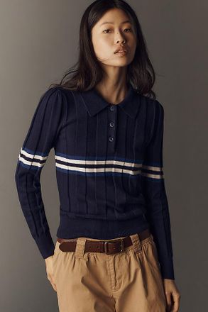 Rowing Blazers Collared Long-Sleeve Pullover