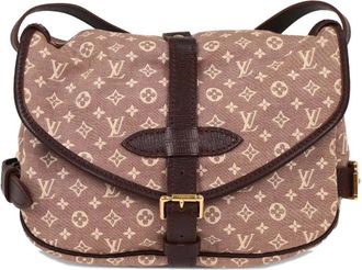 Louis Vuitton 2012 PM Idylle Saumur sepia monogram shoulder bag - Roze